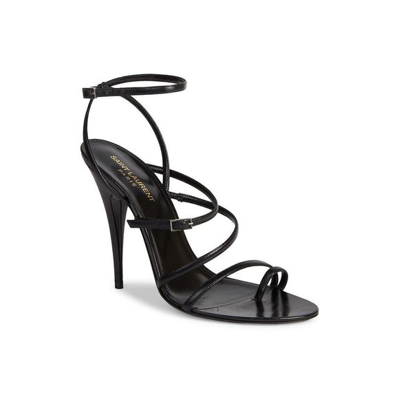 Saint Laurent
Sexy Strappy Leather Sandals - Picture 2 of 14